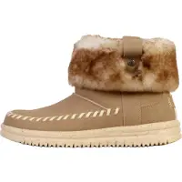 HEY DUDE Botas de tobillo beige