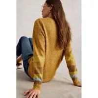 White Stuff Talia Nep Jumper Chartreuse Multi Talla: 16 | Sudaderas con Capucha Outlet | Mujer | Verde