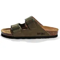 Bayton Zapatos abiertos 'Atlas' caqui / negro