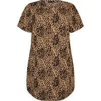 Zizzi Vestido 'Caanni' marrón / negro