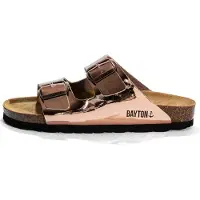 Bayton Zapatos abiertos 'ATLAS' beige / oro rosa