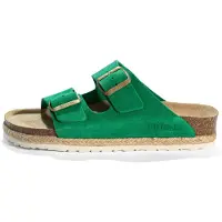 Bayton Zapatos abiertos 'BENALLA' marrón / verde