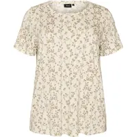 Zizzi Blusa 'Vmalis' beige claro