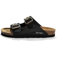 Bayton Zapatos abiertos 'JANNY' marrón / oro / negro