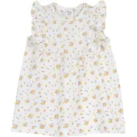 Chicco Vestido amarillo / verde / blanco