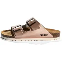 Bayton Zapatos abiertos 'ATLAS' altrosa / negro