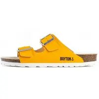 Bayton Zapatos abiertos 'Atlas' beige / amarillo / negro / blanco