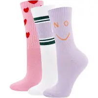 Ewers Calcetines lila / rosa / rojo / blanco
