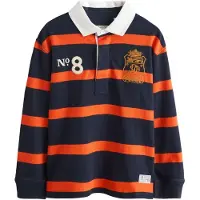 Superdry Camiseta azul noche / naranja / blanco