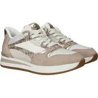 Tamaris Zapatillas deportivas bajas beige oscuro / beige moteado / bronce / blanco