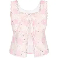 MyMo Pop Top beige / crema / rosé / negro