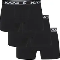 Karl kani Calzoncillo boxer negro / blanco