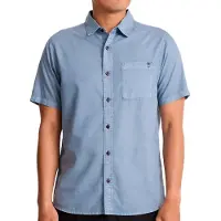 Roark - Made to Fade S/S Woven - Camisa size XXL, gris