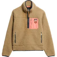 Superdry Sudadera Con Media Cremallera Vintage Retro