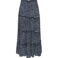 ONLY Falda 'ONLFernanda' navy / blanco