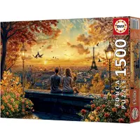 Educa Puzzle De Amantes En París 1500 Piezas