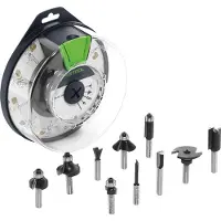 Festool Caja de fresas BOX-OF HW S8 Mix ( 498979 )