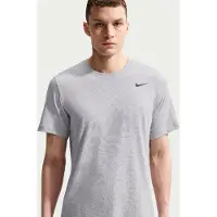 Nike Camiseta funcional gris moteado / negro