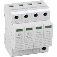 Ideal Dispositivo de protección contra sobretensiones 3PN, modelo KSPD-T1T2, 275/200