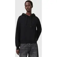 AllSaints Zinc Rhian Hoody Black Talla: M | Sudaderas con Capucha Outlet | Mujer | Negro