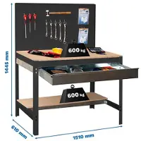 Simonwork (bancos De Trabajo) Banco De Trabajo Bt2 Box 1445x1510x610 Mm