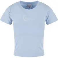 Karl kani Camiseta 'Essential' azul claro / blanco
