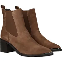Tamaris Botas de tobillo marrón castaño