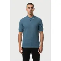 Dstrezzed Kostas Button Polo Blue Fusion Talla: XXL | Polos Outlet | Hombre | Azul