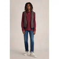White Stuff Ls Utility Polo Dark Plum Talla: M/R | Manga Larga Outlet | Hombre | Magenta