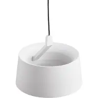 Loom Design Lámpara colgante LED Cookie, blanca, aluminio Ø 15 cm
