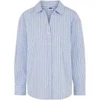 Urban Classics Blusa navy / azul claro / blanco