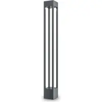 Maytoni Elbe: Iluminación LED para exteriores, 10W, color grafito, grado de protección IP65, luz blanca cálida