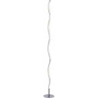 JUST LIGHT Lámpara de pie WAVE Leuchten Direkt, acero, 1 panel LED de 12W, 3000K, para uso interior, IP20