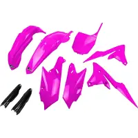 Ufo Kit De Plásticos Yamaha Yzf 250/450 2014-2018 Yakit318f-p Fork Protectors &