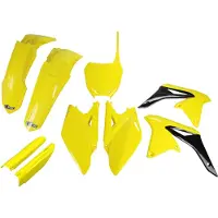 Ufo Kit De Plásticos Suzuki Rmz 250 2010-2018 Sukit411f-102 Fork Protectors &