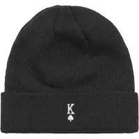 Mister tee Gorra negro / blanco