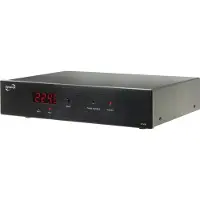 Dynavox Filtro de red HiFi X7000B, regleta múltiple con 6 enchufes, con indicador LED para la correcta fase y pantalla, color