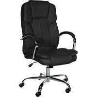 BellaFurn Silla de oficina ergonómica - Silla de confort - Ancho de asiento XXL, alta resistencia | Color: