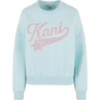 Karl kani Sudadera 'Star' azul claro / rosa / blanco