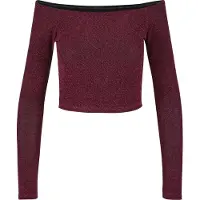 Urban Classics Camiseta borgoña