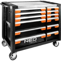 Neo Tools Carro de herramientas de taller con 12 cajones, marca NEOTOOLS, modelo 84-225