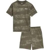 We fashion Pijama caqui / oliva / blanco