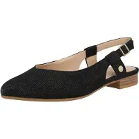 s.Oliver Zapatos destalonado negro moteado