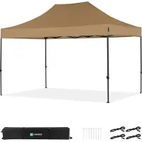 Vonroc Carpa para fiestas 3 × 4,5 m – Carpa Premium Easy‑Up | Beige