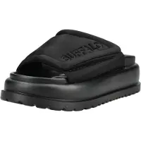 Buffalo Zapatos abiertos 'Palma Velcro' negro
