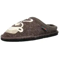 Haflinger - Flair Coffee Time - Zapatillas de estar por casa size 42, marrón