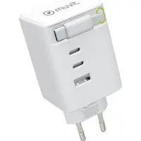 Muvit For Change Cargador De Pared Usb-a Y Usb-c Mcacc0050