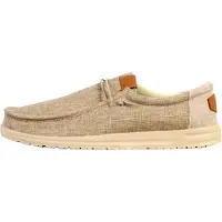 Elong Zapatillas 'Niedriger Mokassin mit Schnürung' beige moteado