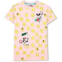 Marc Jacobs para niña. W60712 Vestido Disney rosa (4Y= 102cm), Casual, Algodón, Manga corta, moda infantil, outlet 2026.