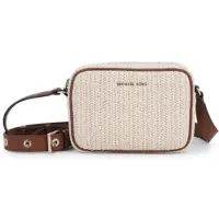 Michael Kors para niña. R30630 Bandolera casual beige (OSFA), Poliuretano, moda infantil, outlet 2026.